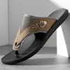 Sandalias Chanclas de Fábrica para Hombre con Parte Superior de Malla Transpirable, Chanclas de Playa Talla Grande, Personalización Transfronteriza Pequeña Escala OEM