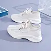 Zapatos Blancos para Mujer, Transpirables, Ligeros y Cómodos Zapatos Deportivos para Verano, Versátiles Zapatos para Mujer, Suelas Suaves Que No Cansan Tus Pies, Zapatos Casuales