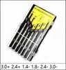 Juego de Destornilladores de Precisión 6/11 Piezas Kit de Herramientas para Reparación de Relojes Brocas de Acero de Alto Carbono Juego de Herramientas para Reparación de Gafas y Discos Duros