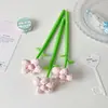 Flor de tela para estudiante Regalo Bolígrafo Alivio del estrés Agitar bolígrafo Bolígrafo de gel Día del Maestro Regalo Bolígrafo para firmar Bolígrafo de registro de escritura