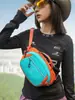 Bolsa de cintura leve e impermeável estilo japonês para uso externo, marca moderna para homens, nova bolsa transversal para ciclismo 2026 para mulheres, bolsa de peito casual, bolsa de ombro