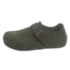 Versión de Piel de Vaca~Nuevo Estilo Coreano Retro Mate Piel Genuina Birkenstock Zapatos para Mujer Exterior Hebilla Slip-on Suela Gruesa Zapatos Casuales