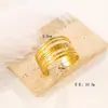 Pulseira Ajustável Hidraulicamente de Aço Inoxidável de Luxo Leve Transfronteiriça, Anel da Moda Tendência Simples e Versátil, Estilo Unissex
