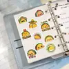 500 Pegatinas/Rollo con Forma Especial Burrito de Nuevo México Taco Graffiti Rollo de Pegatinas 1 pulgada Regalo Creativo para Bolsas Pegatinas Selladoras para Horneado