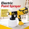 Pistola de Pintura Eléctrica de 650W de Venta Caliente Transfronteriza para Uso Doméstico, Pistola de Pintura de Alta Atomización, Aspersor para Pintura de Látex, Herramienta para Pintar con Spray