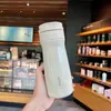Comercio exterior, nueva taza de café de doble capa de acero inoxidable, marca creativa, taza de oficina, taza térmica portátil para automóvil, venta al por mayor