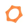 Anillo Antivuelco para Micrófono de KTV Hexagonal Especial Anillo Protector Universal Funda de Cola Inferior Anillo Antivibración de Cuatro Esquinas Anillo Antideslizante para Micrófono