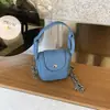 Yue Zi 2026 Textura Diária Bolsa Pequena Verão Nova Estilo Coreano Mini Bolsa de Ombro Bolsa de Axila Moda Bolsa Pequena para Celular