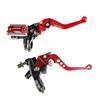 Peças de modificação de motocicleta guidão de freio de mão hidráulico cilindro mestre de freio e embreagem 22MM freio de mão de motocicleta transfronteiriço