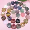 Piedra de masaje con forma de corazón de ágata de cristal natural transfronteriza de 30 mm, piedra con forma de corazón para aliviar la preocupación, piedra de masaje para el pulgar con forma de corazón al por mayor