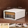 Caja de almacenamiento tipo cajón caja de almacenamiento de ropa gabinete de almacenamiento transparente ropa para el hogar edredones uso diario gabinete de almacenamiento organizador