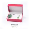 Caja de Relojes de Lujo Pu Transfronteriza, Caja de Almacenamiento Doble para Relojes Negra, Caja de Empaque para Relojes de Cuero con Tapa Abatible, Al por Mayor en Stock