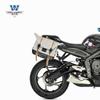 Coche Muscle Wolf Adecuado para Triumph StreetTriple765 Borde Lateral Empaque Casco Bolsa para Casco Integral Modificación Desmontaje Rápido