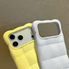 Burom Cloud AplicABLE PARA Apple 18ProMax 3D Grid 16proMax Cloud Think Funda de Teléfono Líquida