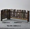 Productos de bambú pantalla de valla de bambú valla pequeña valla de bambú morado soporte de pantalla mesa de té japonesa decoración creativa para jardín adornos