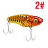 Cebo Artificial Cascabel Metal Vib Señuelo Duro Galvanizado En Stock Jig Vibratorio Lanzamiento Largo Aleación de Zinc Cebo de Simulación Transfronterizo
