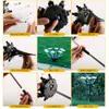 Lámpara de Noche de Hongo Solar para Exteriores, Patio, Jardín, Balcón, Diseño Nuevo, Lámpara de Césped, Impermeable, Lámpara de Piso para Paisajismo