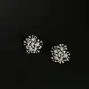 Brincos de Fogos de Artifício Japoneses e Coreanos Moda Temperamento Nicho Versátil Design Único Metal Estilo Minimalista Brincos com Pino de Prata 925