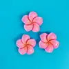 Flor de Huevo Facial Brillante Flor de Bauhinia de Cinco Pétalos DIY Hecho a Mano Gel de Crema Pasador Accesorios de Resina Funda para Teléfono Móvil Pegatina Tridimensional