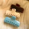 Pinza para el Cabello de Acetato Retro de Alta Gama Estilo Coreano Nuevo Modelo 2026 Estilo Perezoso Pinza de Moda Pinza de Tiburón Accesorio para el Cabello para la Parte Posterior de la Cabeza