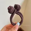 Goma para el Cabello Color Café con Leche para Niñas 2026 Nuevo Estilo Simple Duradera Banda para el Cabello Alta Elasticidad No Daña el Cabello Banda de Goma Accesorio para el Cabello