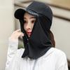 Visera solar de hilo para exteriores Cortina solar para montar, golf, pesca, máscara, sombrero transpirable, cortina de sombrero, máscara anti mosquitos, chal, sombrero colgante