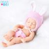 Nueva Muñeca Reborn Bebé Durmiendo de Cuerpo Completo de Plástico Suave Vinilo Muñeca de Bebé Muñeca Mini Venta Caliente Transfronteriza Al por Mayor