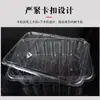 Caja de Embalaje Transparente para Snacks, Pasteles Retorcidos, Pasteles de Luna, Frutos Secos, Caja de Embalaje de Plástico Desechable para Pastelería y Alimentos