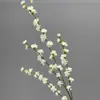 Flores Artificiales Simulación Cruzada Flor de Sauce Crisantemo Nuevo Ramo Uso en Bodas Flores de Seda Artificial de Alta Gama Flores de Simulación Flores Decorativas