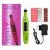 Polidor de Unhas Elétrico Transfronteiriço Recarregável por USB Portátil Caneta Polidora de Unhas Ferramenta de Manicure Portátil para Polir Unhas