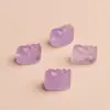 Beibeifu ametista natural pequeno corajoso cordão pingente esculpido cristal pequeno DIY pulseira fábrica atacado