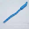 8774 Cuerda de Nylon Tejida a Mano Llavero DIY Cordón Colgante para Bolsa Poliéster Nudo Romano Estilo Miu Estilo Dopamina