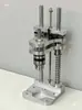 Furadeira de mesa para madeira, furadeira para perfil de alumínio, posicionamento, furadeira vertical, furadeira de bancada pequena com bateria de lítio, mini furadeira elétrica para projetos faça você mesmo.