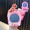Chaveiro Túnel Infinito dos Sonhos Espelho Mágico Brinquedo Pingente Espelho Naveta Descompressão Pequeno Presente Pingente de Mochila de Estudante