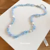 Encuentro en el Mar~ Collar de Perlas con Cuentas de Estrella de Mar 2026 Nuevo Estilo Festivo Cadena para Clavícula Accesorio Fresco y Deslumbrante