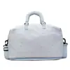 Bolsa de Viagem Transfronteiriça de Grande Capacidade para Curta Distância, Bolsa de Mão para Viagem de Negócios, Bolsa de Ginástica com Separação Seca e Úmida, Pode Ser Fixada em uma Mala de Rodinhas