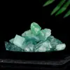 Punto al por mayor polvo natural Cristal Verde fluorita amatista Citrino Cristal piedra de cristal piedra de cristal Piedra de aromaterapia Piedra de expansión Piedra