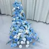 Novo Arranjo de Flores Artificiais em Cascata para Mesa para Quartos Privativos de Hotel, Decorações de Festa de Aniversário, Exibição de Palco de Casamento e Decoração de Janela