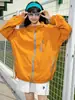 Transmisión en vivo para parejas de ropa de protección solar verano upf50 ligera transpirable protección UV ropa de protección solar abrigo de hombre