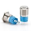 16C-E11Pz Interruptor de Botão Metálico Cabeça Plana Cabeça Alta Auto-Resetante Auto-Travante 16mm Interruptor Metálico de Partida