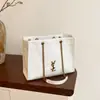 Bolsa Tote Feminina Tendência 2026 para Estudante Universitária, Bolsa de Ombro de Grande Capacidade, Bolsa Fashion e Versátil para Trabalho e Deslocamento