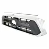 Adecuado para Tacoma Pickup 2012-2015 Parrilla Frontal Negra con Marco Cromado 5310004491