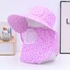 Gorra de protección solar a cuadros para mujer, gorro de ciclismo con protección para el cuello, transpirable, para trabajo agrícola, recolección de té, parasol, primavera y verano