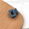 Cuadrado de 2 cm Mini clip pequeño Clip marrón Clip lateral Pasador roto Tocado para niña Pasador Pasador para niños
