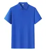 Camisa tipo polo de algodón antibacteriano Clase A de 200g, conjunto personalizado para padres e hijos, camiseta de trabajo de manga corta, uniforme de equipo con diseño impreso