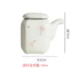 Set de Recipientes para Condimentos de Sushi Vajilla Japonesa de Cerámica Frasco para Condimentos/Botella de Vinagre Botella de Salsa de Soja Olla de Vinagre Olla de Aceite Olla para Salsas