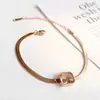 Nueva pulsera de acero de titanio de alta calidad con retención de color, diseño de conejo lindo, lujo ligero, corazón de amor, para mujer, Ins, personalizada, celebridad de internet, joyería
