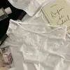 Atractivo melocotón~ Nuevas y sexys bragas de encaje para mujer, con un diseño puro y seductor con detalles calados y estilo cruzado, y entrepierna de algodón puro