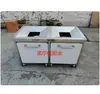 Carrinho Coletor de Lixo em Aço Inoxidável, Mesa Coletora de Lixo, Carrinho Coletor de Resíduos Alimentares, Mesa de Coleta e Reciclagem, Mesa para Lixo de Cozinha, Lixeira para Louças