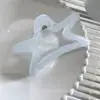 Grampo de cabelo suave estilo coreano para mulheres, estiloso, doce, de alta aparência, elegante, novo grampo tubarão 2026 para a parte de trás da cabeça